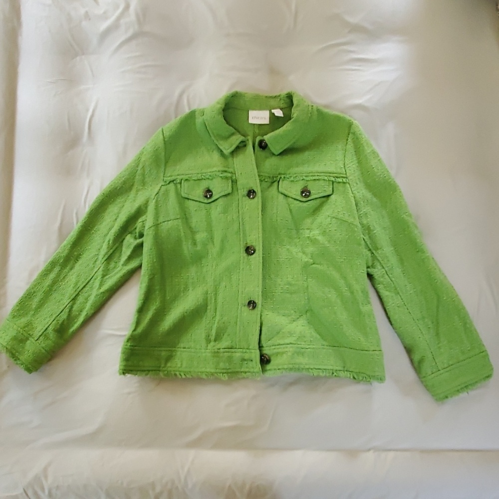Chico's textured jacket.
